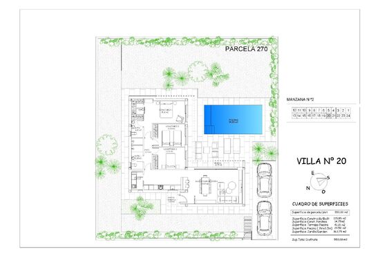 3-izb. Vila Na predaj, Murcia, Calasparra, Španielsko [N8540]