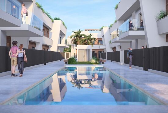 2-izb. Bungalov Na predaj, Murcia, Torre Pacheco, Španielsko [N8559]