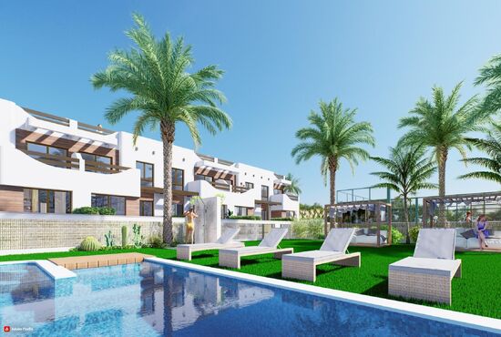 2-izb. Bungalov Na predaj, Alicante, Pilar de La Horadada, Španielsko [N8546]