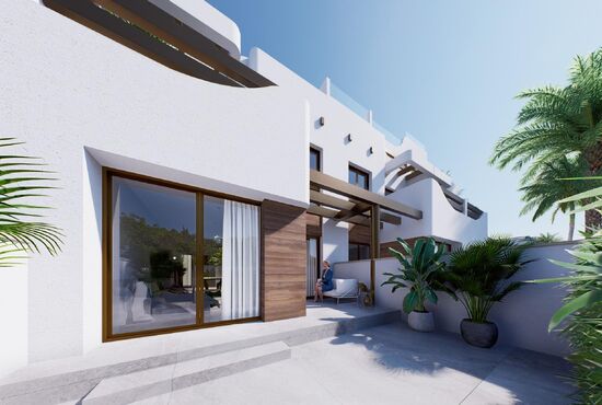 2-izb. Bungalov Na predaj, Alicante, Pilar de La Horadada, Španielsko [N8546]
