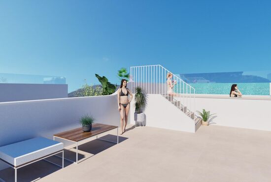 2-izb. Bungalov Na predaj, Alicante, Pilar de La Horadada, Španielsko [N8547]