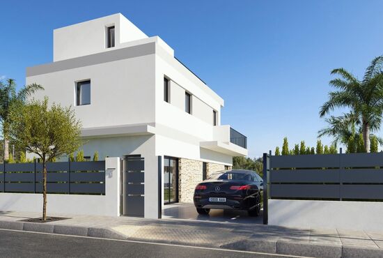 4-izb. Vila Na predaj, Alicante, San Miguel de Salinas, Španielsko [N7348]