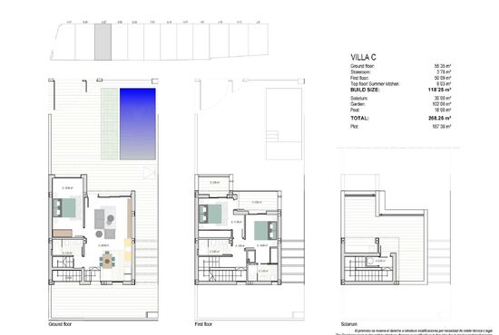 3-izb. Vila Na predaj, Murcia, Los Alcazares, Španielsko [N8198]