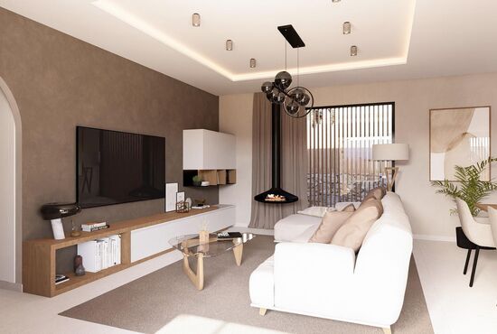 2-izb. Vila Na predaj, Murcia, Banos y Mendigo, Španielsko [N8306]