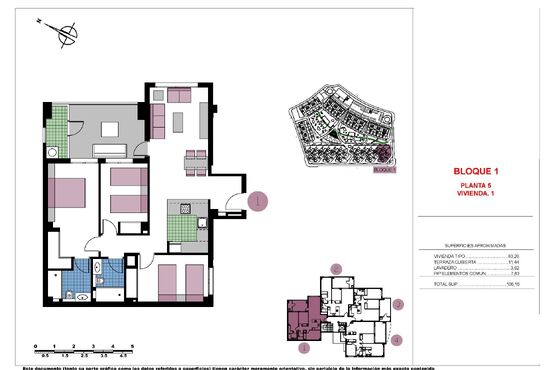 3-izb. Penthouse Na predaj, Alicante, Pilar de La Horadada, Španielsko [N8579]