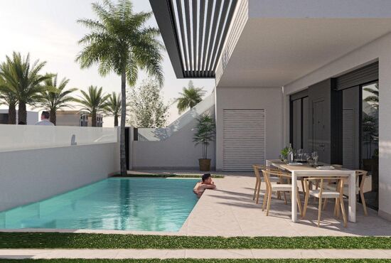 3-izb. Bungalov Na predaj, Murcia, San Pedro del Pinatar, Španielsko [N8089]