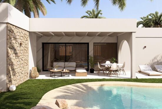 3-izb. Vila Na predaj, Murcia, Banos y Mendigo, Španielsko [N8305]