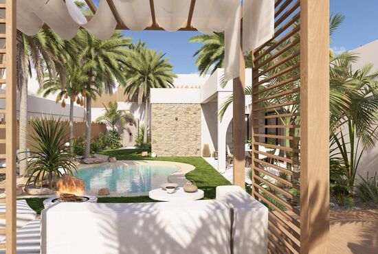 3-izb. Vila Na predaj, Murcia, Banos y Mendigo, Španielsko [N8305]