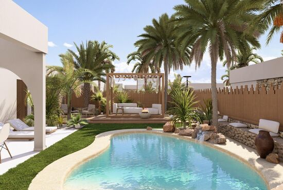 3-izb. Vila Na predaj, Murcia, Banos y Mendigo, Španielsko [N8305]