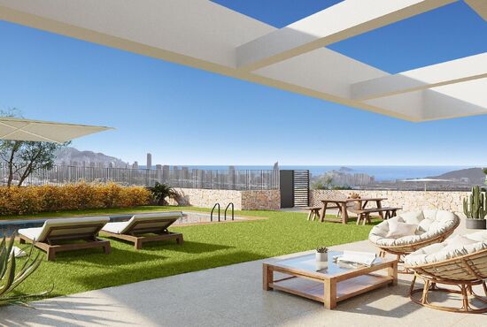 4-izb. Vila Na predaj, Alicante, Finestrat, Španielsko [N8120]