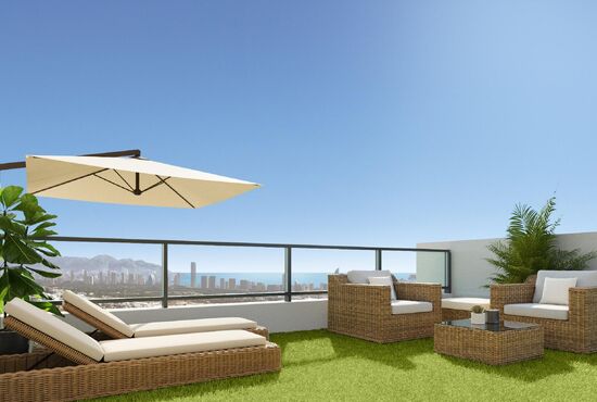 4-izb. Vila Na predaj, Alicante, Finestrat, Španielsko [N8120]