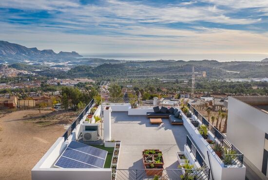 3-izb. Vila Na predaj, Alicante, Polop, Španielsko [CSR292]