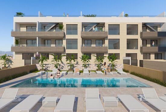 2-izb. Penthouse Na predaj, Murcia, Aguilas, Španielsko [N8074]