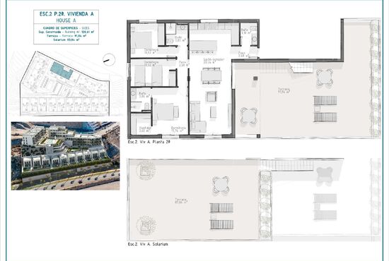2-izb. Penthouse Na predaj, Murcia, Aguilas, Španielsko [N8074]