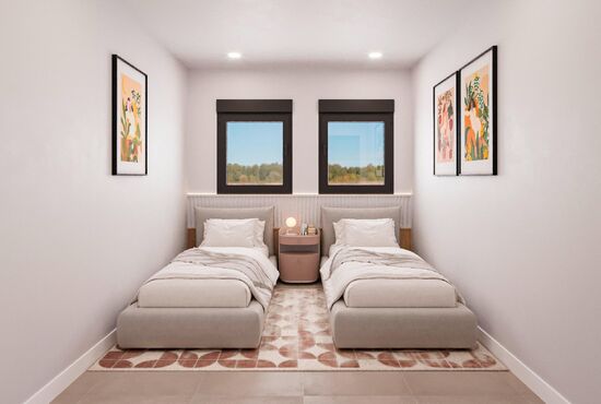 3-izb. Vila Na predaj, Murcia, Fuente Alamo, Španielsko [N8618]