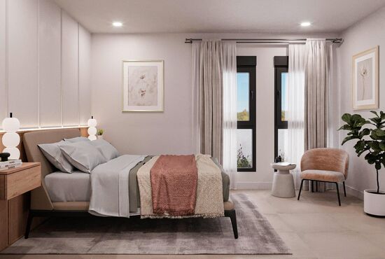 3-izb. Vila Na predaj, Murcia, Fuente Alamo, Španielsko [N8619]