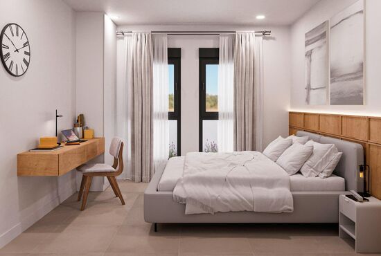 3-izb. Vila Na predaj, Murcia, Fuente Alamo, Španielsko [N8619]