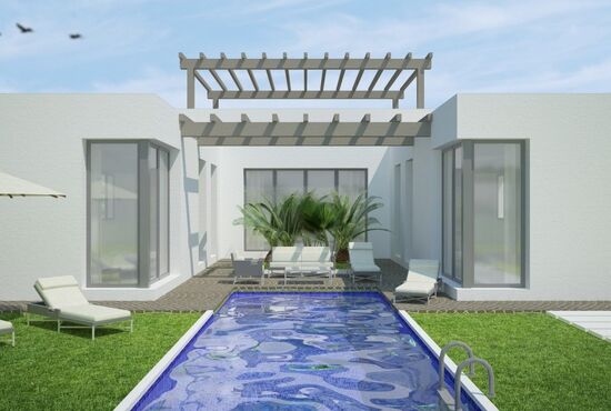 3-izb. Vila Na predaj, Alicante, Benijofar, Španielsko [N6122]