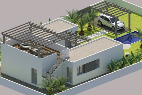 3-izb. Vila Na predaj, Alicante, Benijofar, Španielsko [N6122]