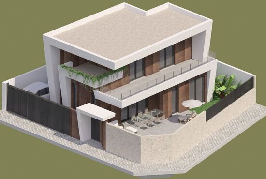3-izb. Vila Na predaj, Alicante, Benijofar, Španielsko [N6126]