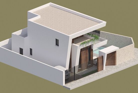 3-izb. Vila Na predaj, Alicante, Benijofar, Španielsko [N6126]