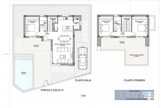 3-izb. Vila Na predaj, Alicante, Benijofar, Španielsko [N6124]
