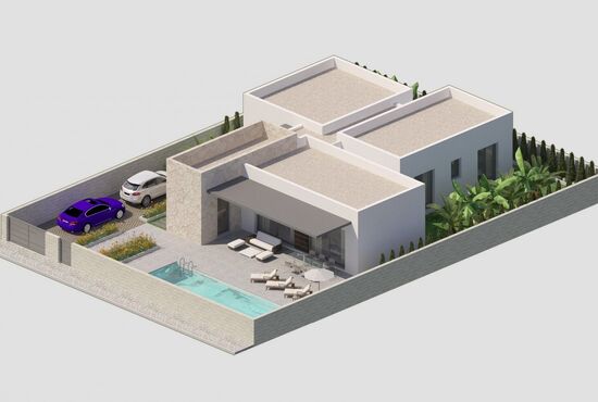 3-izb. Vila Na predaj, Alicante, Benijofar, Španielsko [N6125]