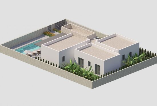 3-izb. Vila Na predaj, Alicante, Benijofar, Španielsko [N6125]