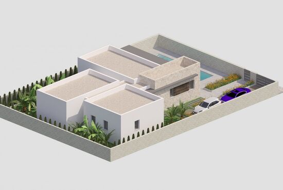3-izb. Vila Na predaj, Alicante, Benijofar, Španielsko [N6125]