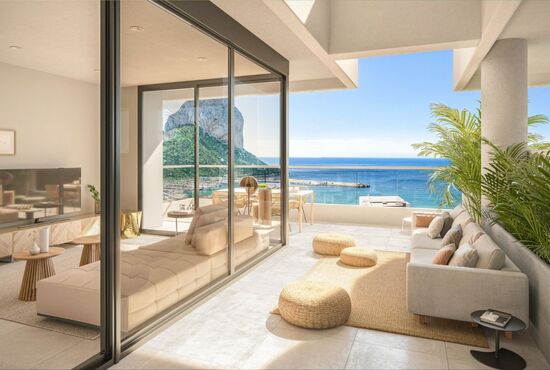 3-izb. Penthouse Na predaj, Alicante, Calpe, Španielsko [N6459]