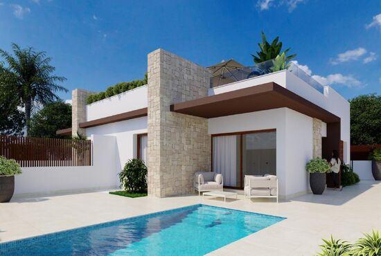 2-izb. Vila Na predaj, Alicante, Orihuela, Španielsko [N8638]