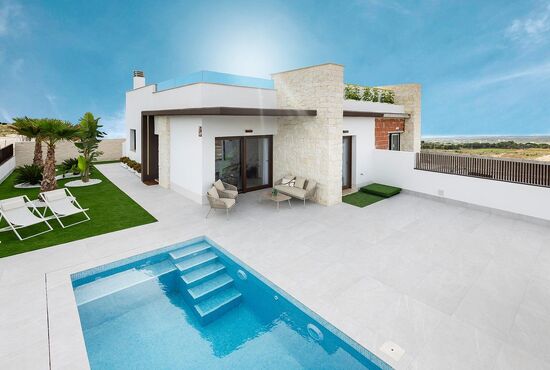 2-izb. Vila Na predaj, Alicante, Orihuela, Španielsko [N8638]