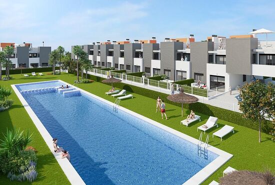 2-izb. Bungalov Na predaj, Alicante, Torrevieja, Španielsko [N8462]