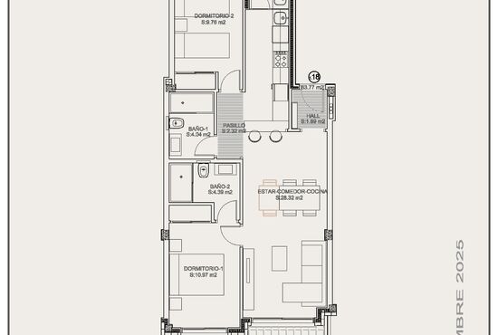 2-izb. Bungalov Na predaj, Alicante, Torrevieja, Španielsko [N8462]