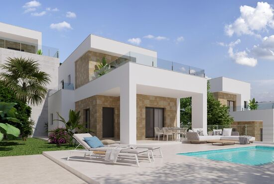 3-izb. Vila Na predaj, Alicante, Polop, Španielsko [N8655]