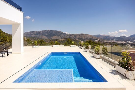 3-izb. Vila Na predaj, Alicante, Polop, Španielsko [N8655]
