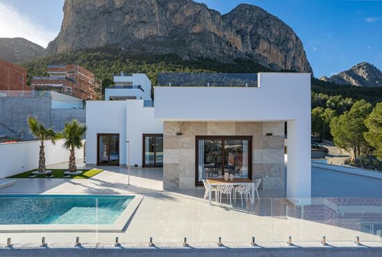 3-izb. Vila Na predaj, Alicante, Polop, Španielsko [N8656]