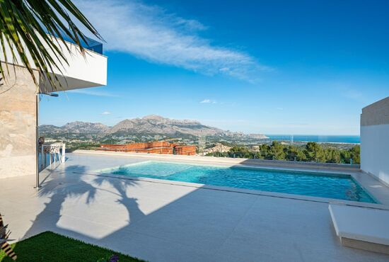 3-izb. Vila Na predaj, Alicante, Polop, Španielsko [N8656]