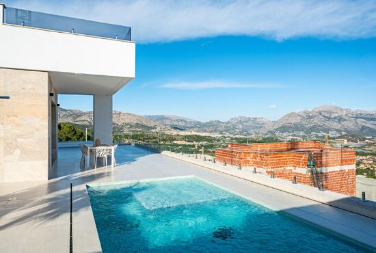 3-izb. Vila Na predaj, Alicante, Polop, Španielsko [N8656]
