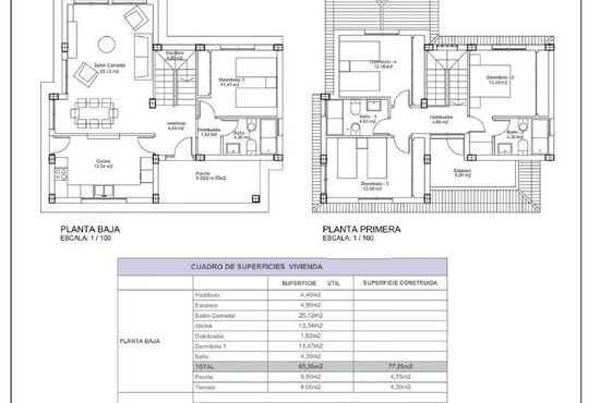 4-izb. Vila Na predaj, Murcia, Lorca, Španielsko [N8666]