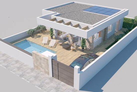 3-izb. Vila Na predaj, Alicante, Ciudad Quesada, Španielsko [N6033]
