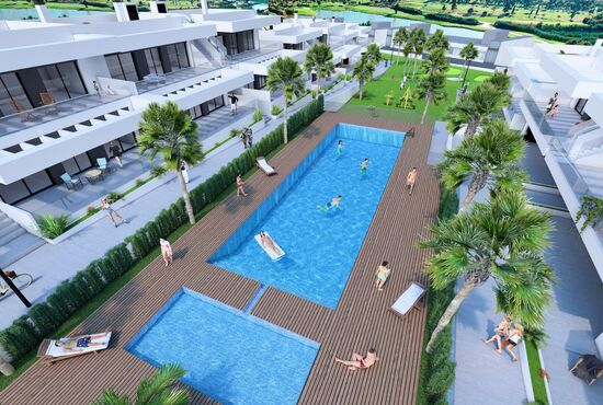 2-izb. Bungalov Na predaj, Alicante, Algorfa, Španielsko [N8490]