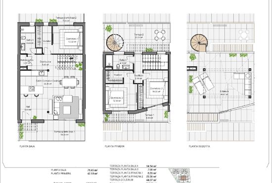 3-izb. Mestský dom Na predaj, Alicante, Polop, Španielsko [N7504]