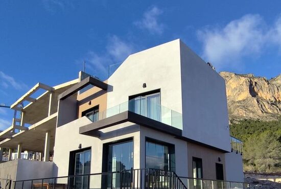 3-izb. Vila Na predaj, Alicante, Polop, Španielsko [N7506]