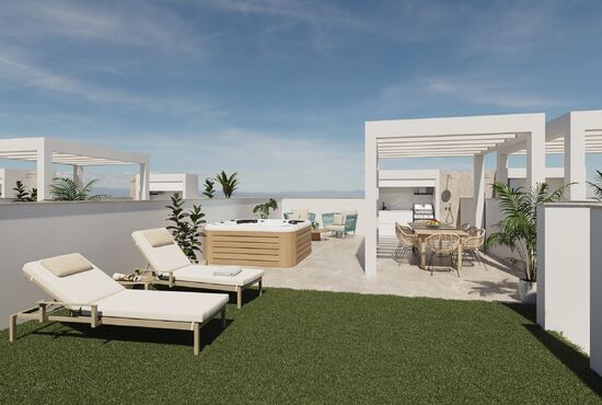 2-izb. Bungalov Na predaj, Alicante, Pilar de La Horadada, Španielsko [N8688]