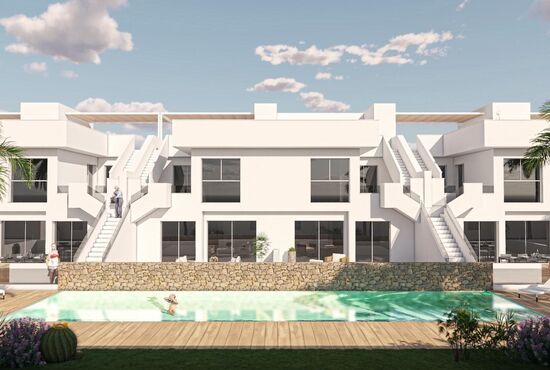 3-izb. Bungalov Na predaj, Alicante, Pilar de La Horadada, Španielsko [N8405]