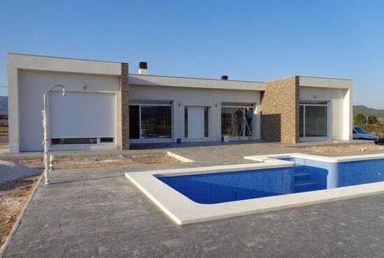 3-izb. Vila Na predaj, Alicante, Pinoso, Španielsko [N7761]