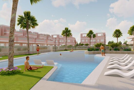 3-izb. Apartmán Na predaj, Alicante, Pilar de La Horadada, Španielsko [N8705]
