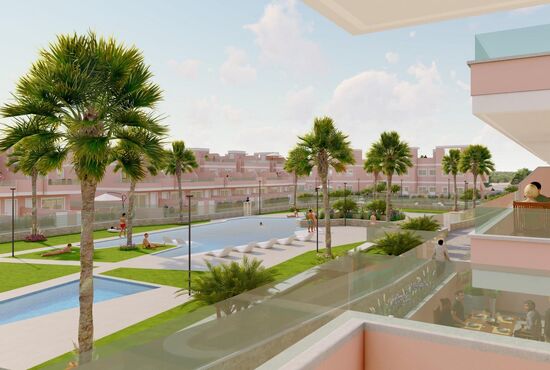 3-izb. Apartmán Na predaj, Alicante, Pilar de La Horadada, Španielsko [N8705]