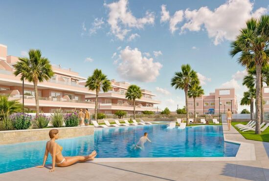 3-izb. Vila Na predaj, Alicante, Pilar de La Horadada, Španielsko [N8710]
